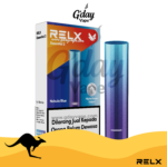 RELX Essential 2 device – Nebula Blue colour, available at GDayVape Melbourne Australia
