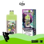 SCAMMM 15000 Puffs Blackberry Ice disposable vape with mesh coil technology delivering strong throat hit and balanced cooling berry flavour