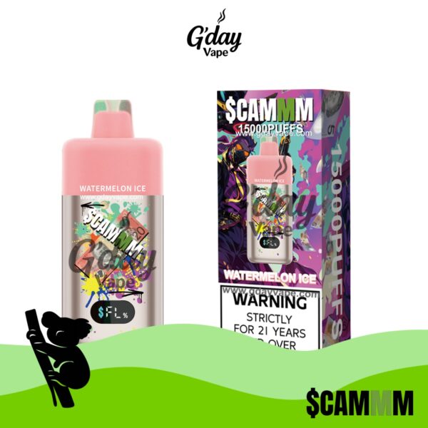 $CAMMM 15000 Puffs - Watermelon Ice