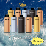 10 x RELX Herc 12000 Puffs Bundle