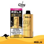 RELX Herc 12000 Milk Strawberry Lollipop disposable vape (RELX Hercules 2026)