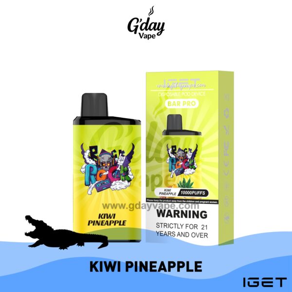 IGET Bar Pro 10000 Puffs - Kiwi Pineapple