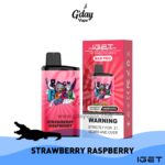 IGET Bar Pro 10000 Puffs - Strawberry Raspberry