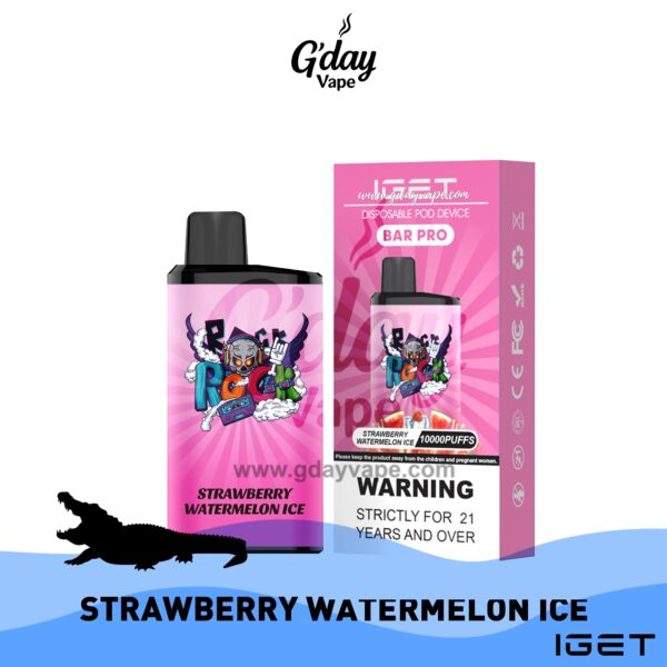 IGET Bar Pro 10000 Puffs - Strawberry Watermelon Ice