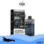 IGET One 12000 Puffs Blackberry Cherry Pomegranate disposable vape product image from GDayVape, fast Melbourne dispatch and AU Post Express delivery, genuine IGET stock.
