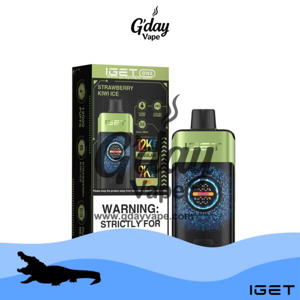 IGET One 12000 Puffs - Strawberry Kiwi