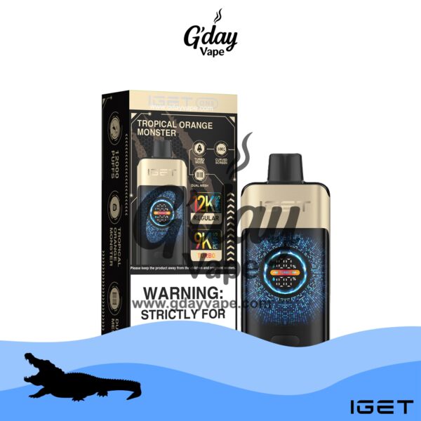 IGET One 12000 Puffs - Tropical Orange Monster