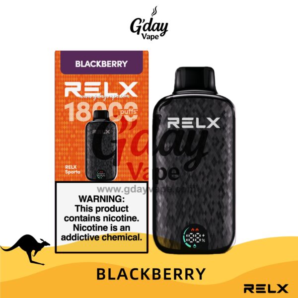 RELX Sparta 18000 Puffs - Blackberry