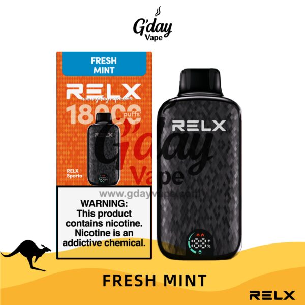RELX Sparta 18000 Puffs - Fresh Mint