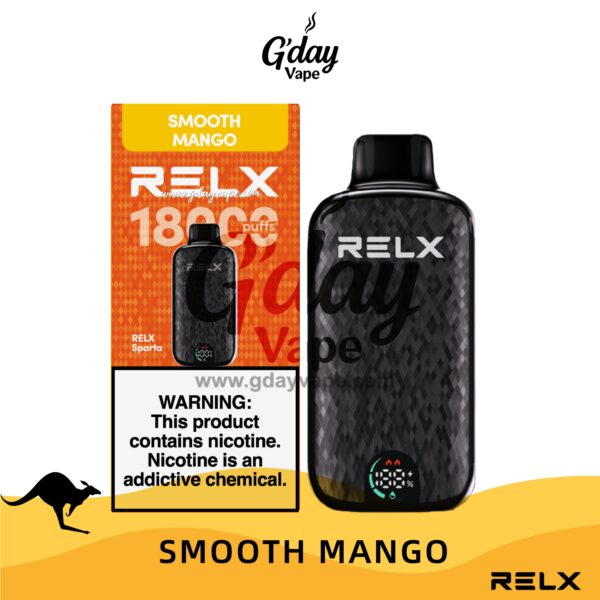 RELX Sparta 18000 Puffs - Smooth Mango