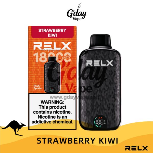 RELX Sparta 18000 Puffs - Strawberry Kiwi