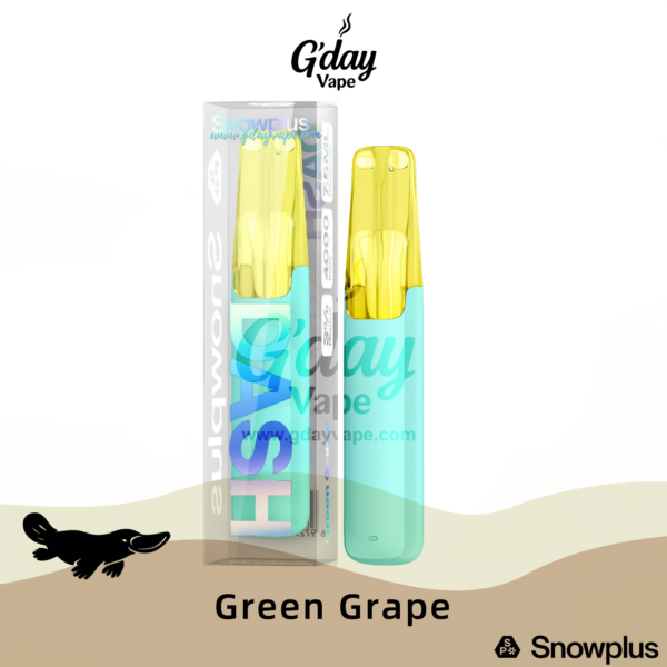 Snowplus DASH 4000 Puffs - Green Grape