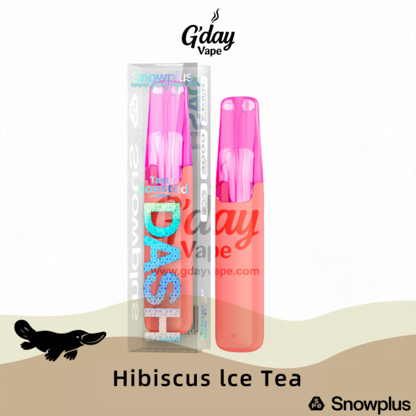 Snowplus DASH 4000 Puffs - Hibiscus Ice Tea
