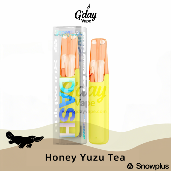 Snowplus DASH 4000 Puffs - Honey Yuzu Tea