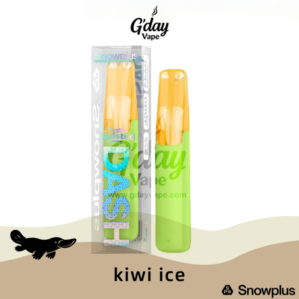 Snowplus DASH 4000 Puffs - Kiwi Ice