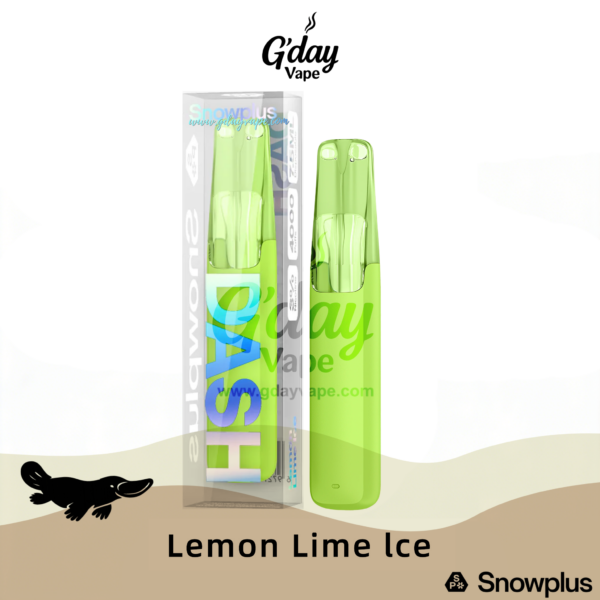Snowplus DASH 4000 Puffs - Lemon Lime Ice