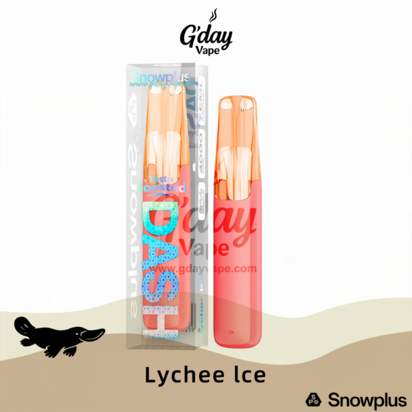 Snowplus DASH 4000 Puffs - Lychee Ice