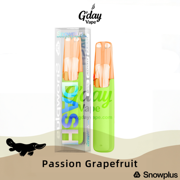 Snowplus DASH 4000 Puffs - Passion Grapefruit