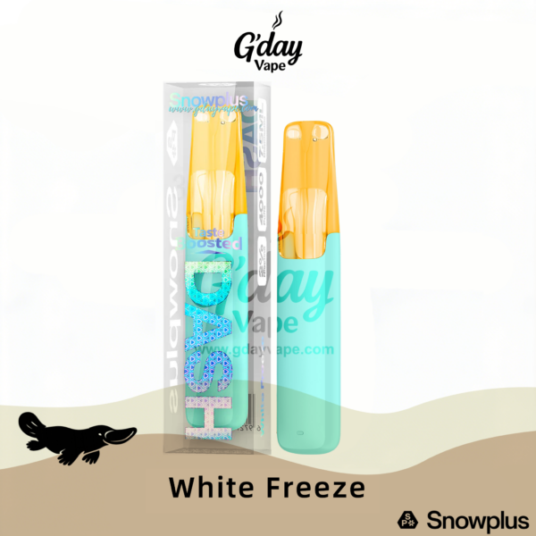 Snowplus DASH 4000 Puffs - White Freeze