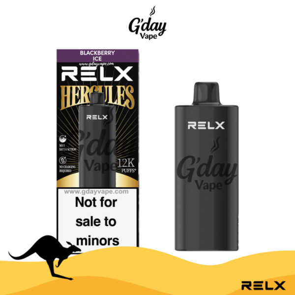 RELX Herc 12000 Puffs - Blackberry Ice