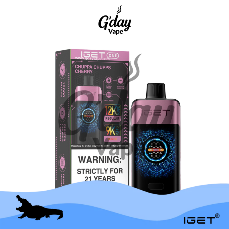 IGET One 12000 Puffs Chuppa Chupps Cherry disposable vape