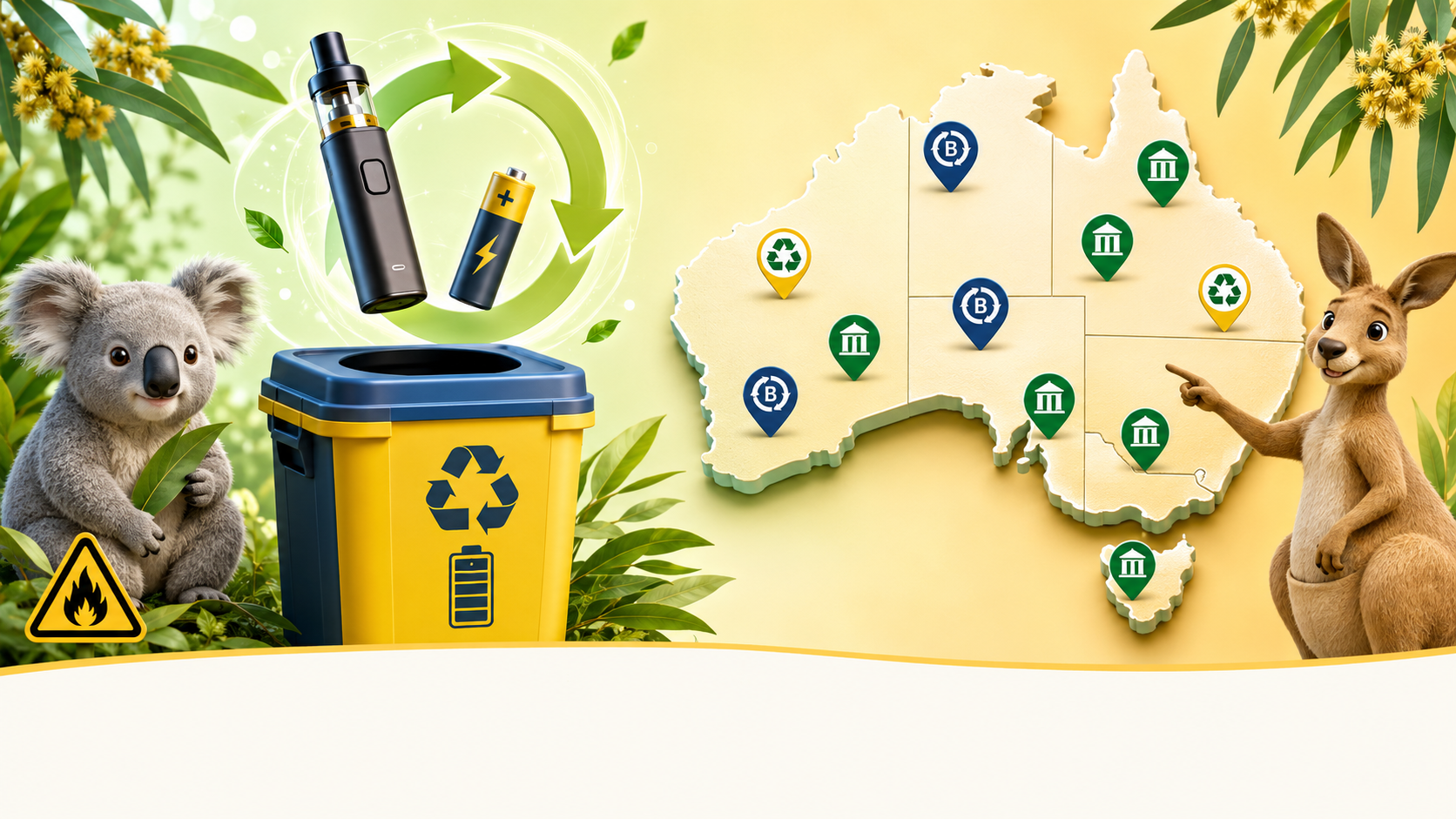 Vape recycling banner