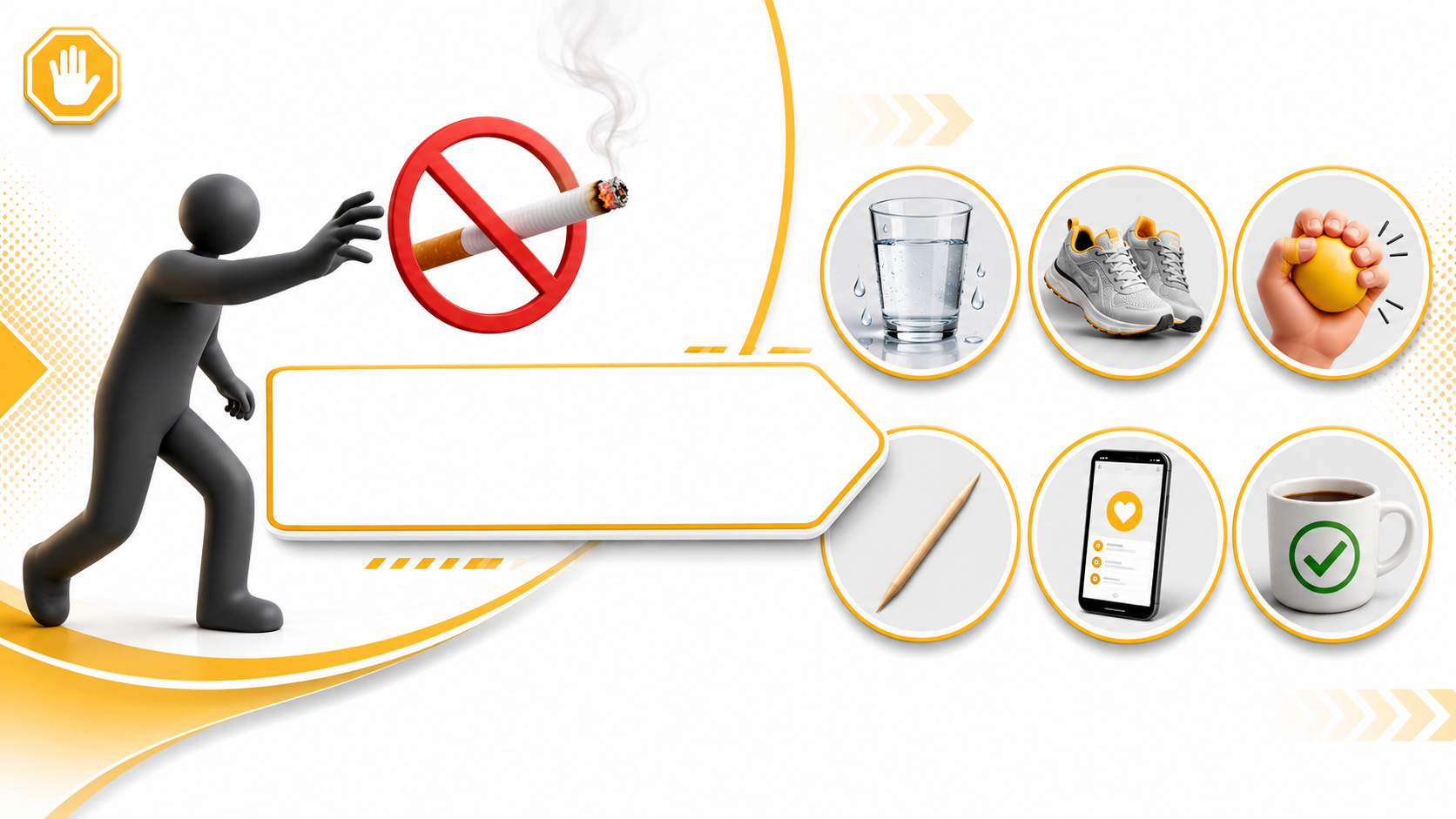 What can replace smoking Australia AU banner six everyday habit alternatives water glass walking stress ball toothpick phone app coffee mug - G'DayVape replacement guide for ex-smokers and vape users